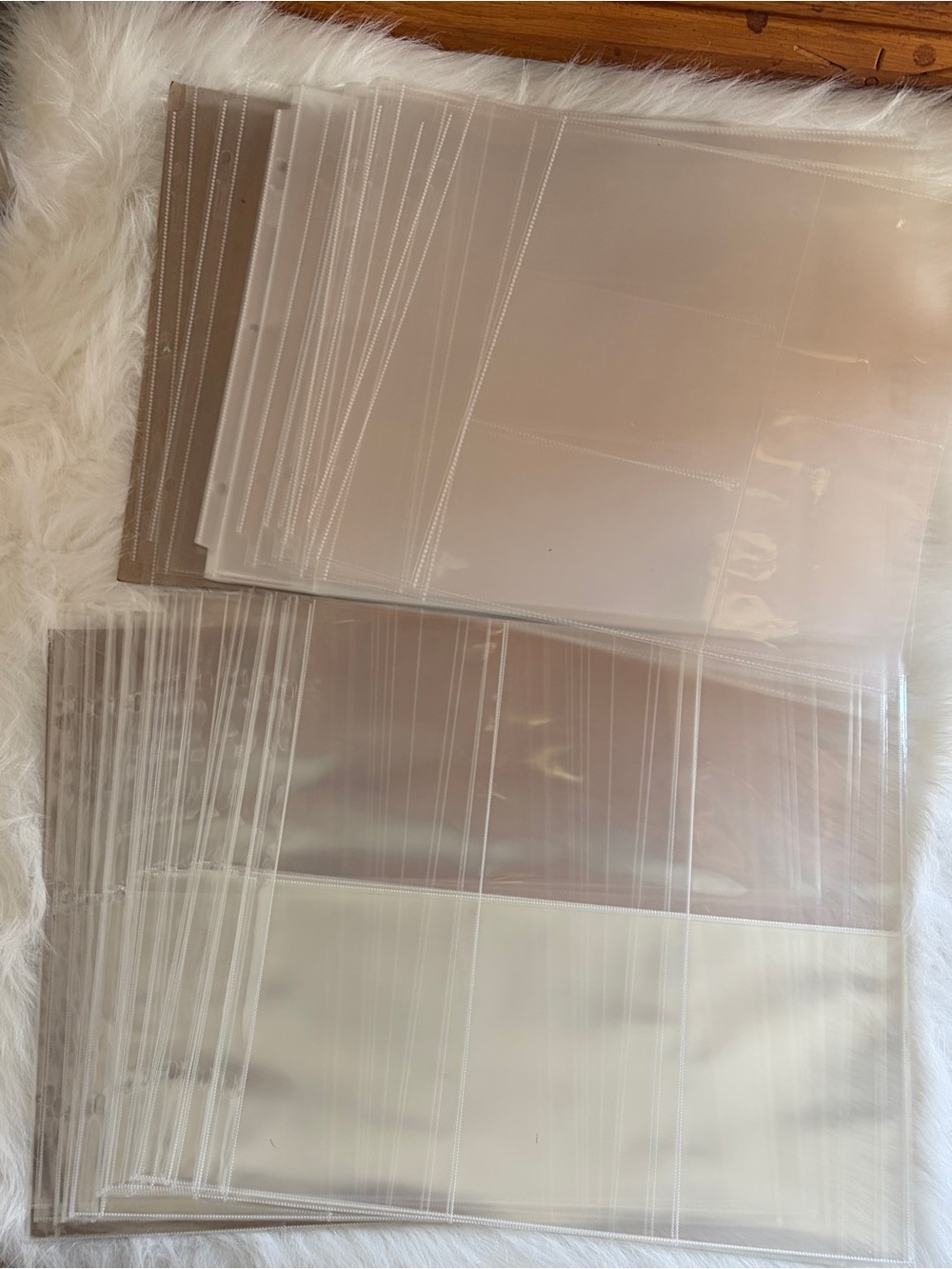 12 x 12 Photo Album Refill Sleeves for 4 x 6 photos